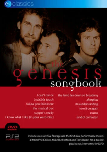 The Genesis Songbook DVD Musicals & Broadway (2008) Genesis Quality Guaranteed