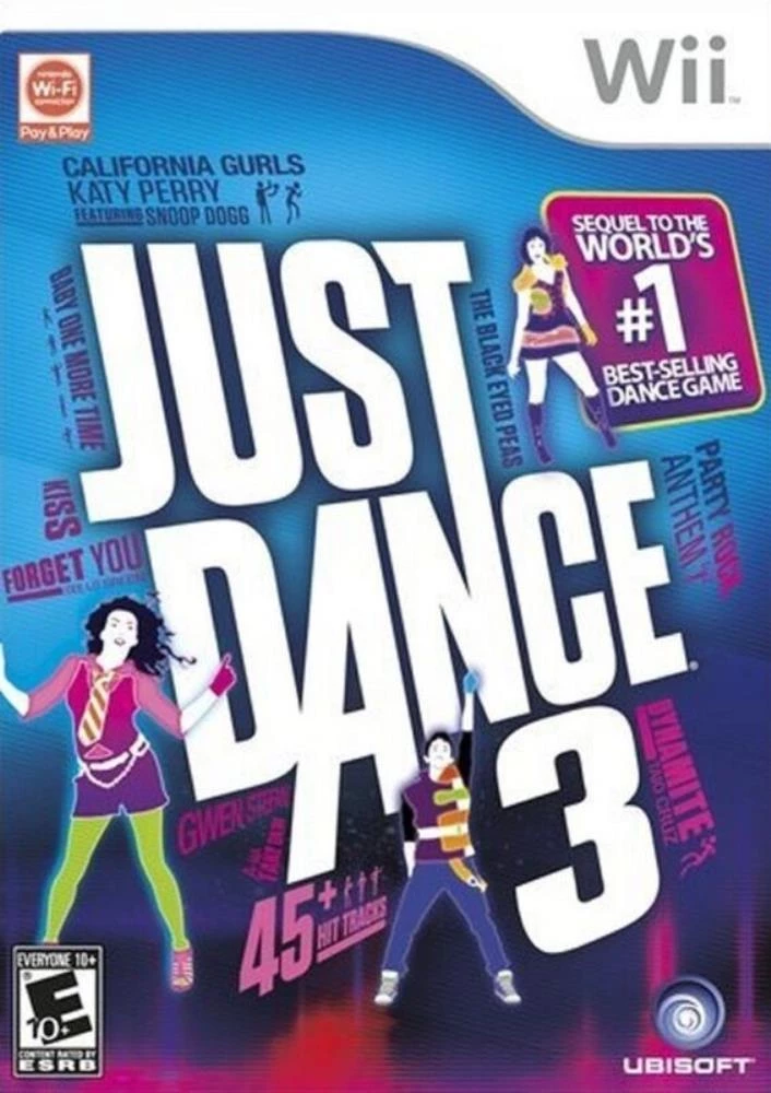 Just Dance 3 (Nintendo Wii 2011) Video Game Quality Guaranteed Amazing Value