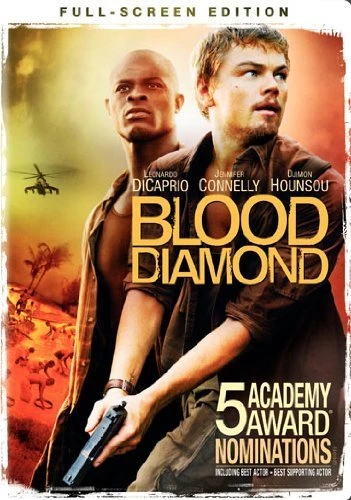 Blood Diamond DVD Drama (2007) Leonardo DiCaprio Quality Guaranteed
