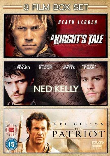 The Patriot/A Knight's Tale/Ned Kelly DVD Drama (2008) Mel Gibson Amazing Value