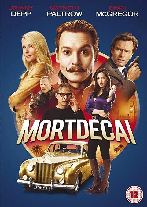 Mortdecai DVD Comedy (2015) Johnny Depp New Quality Guaranteed Amazing Value