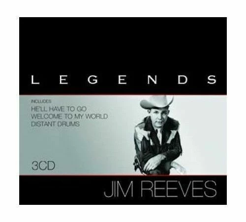 Jim Reeves - Legends CD (2005) Audio Quality Guaranteed Reuse Reduce Recycle