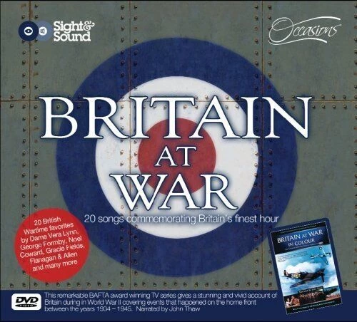 Britain At War (CD + DVD) DVD Documentary (2008) Quality Guaranteed