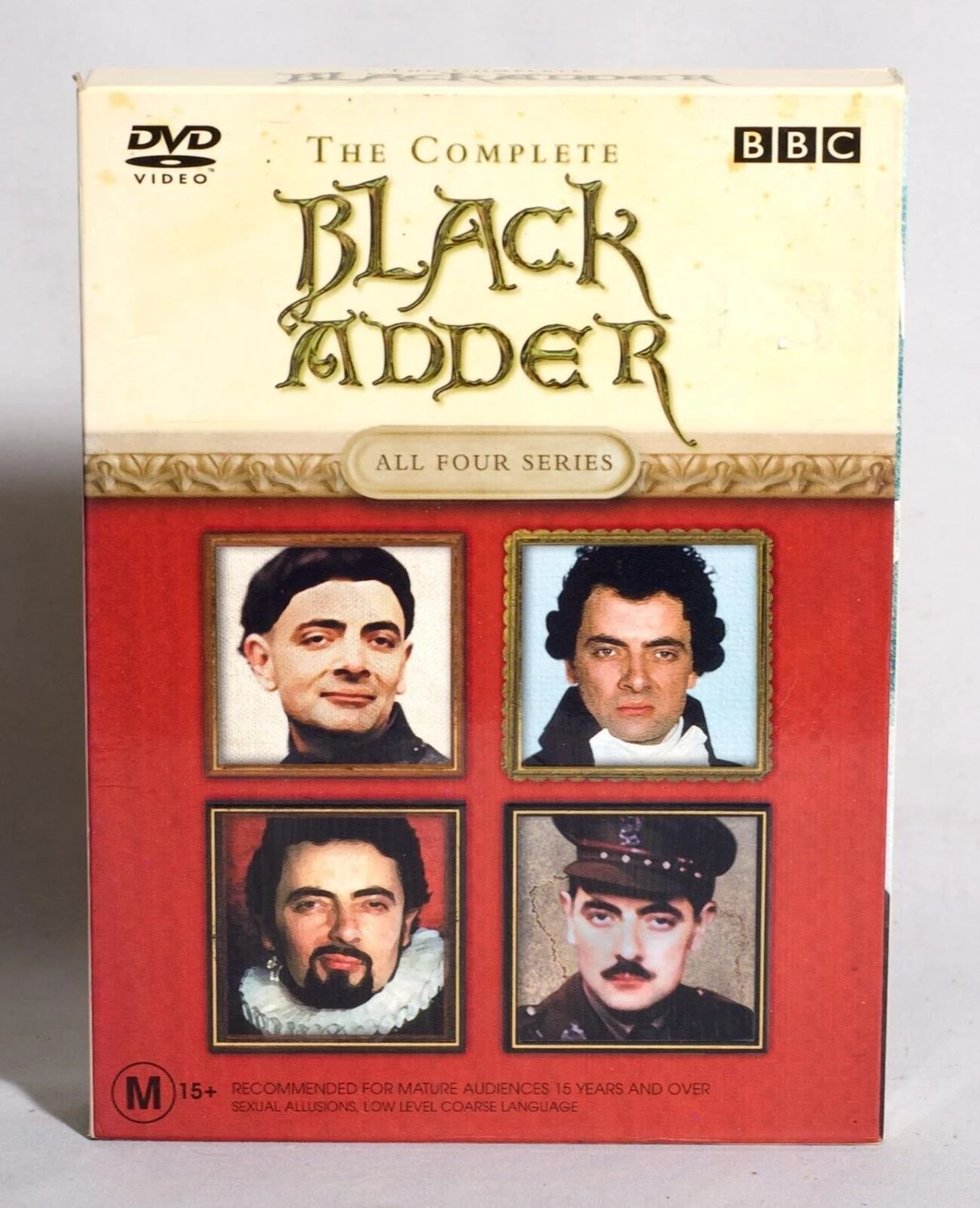 The Black Adder: All Four Series DVD Comedy (2002) Rowan Atkinson Amazing Value