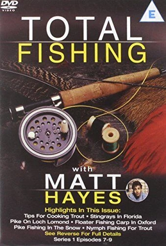 Total Fishing Series 1 Episode 7-9 DVD Documentary Matt Hayes Quality Guaranteed