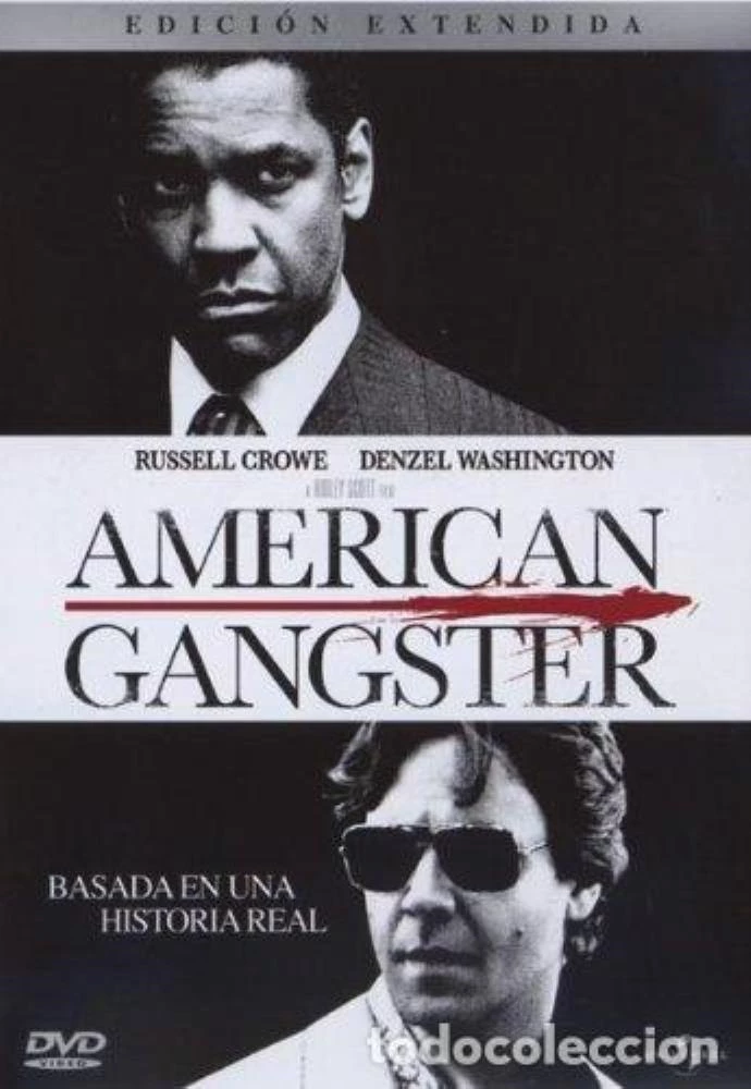 American Gangster DVD Thriller (2007) Quality Guaranteed Reuse Reduce Recycle