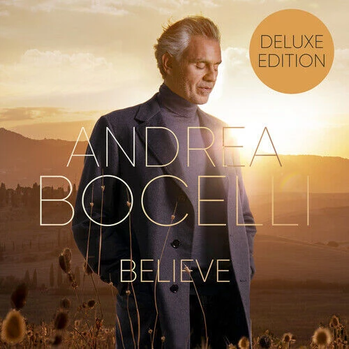 Andrea Bocelli - Believe CD (2020) Audio Quality Guaranteed Reuse Reduce Recycle