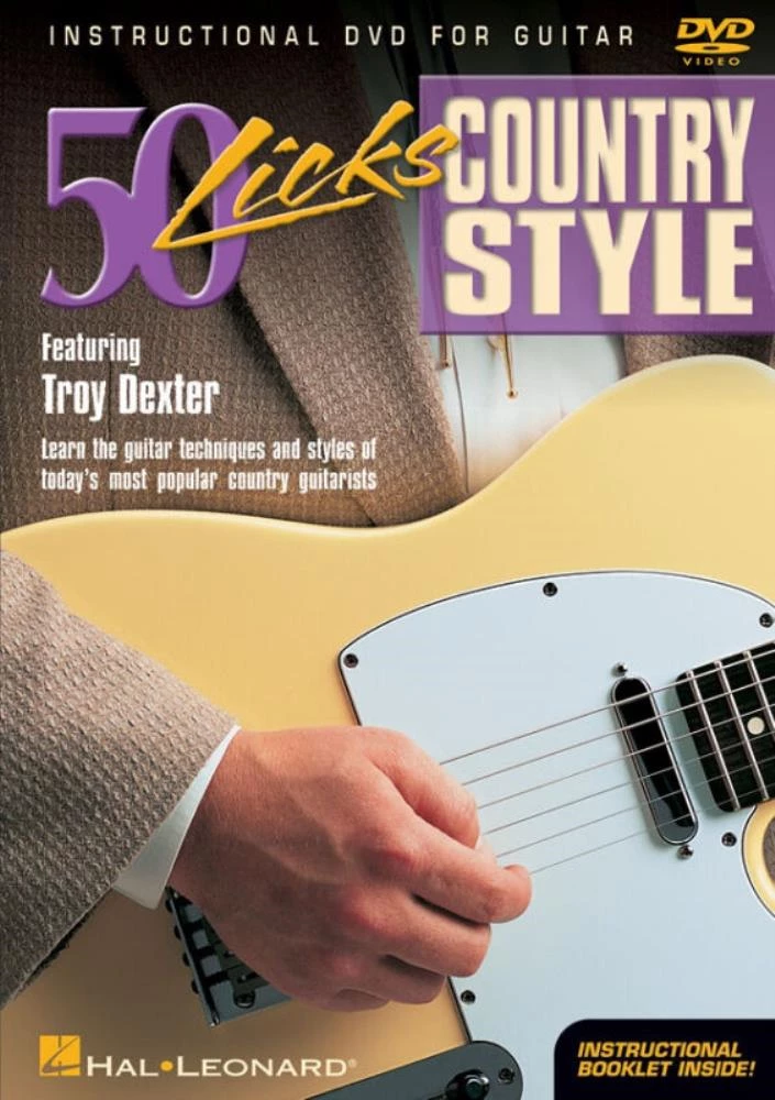 50 Licks Country Style Guitar DVD Quality Guaranteed Reuse Reduce Recycle