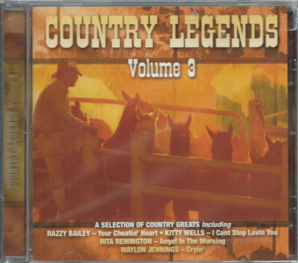 Various - Country Legends Vol. 3 CD (2004) Audio Quality Guaranteed