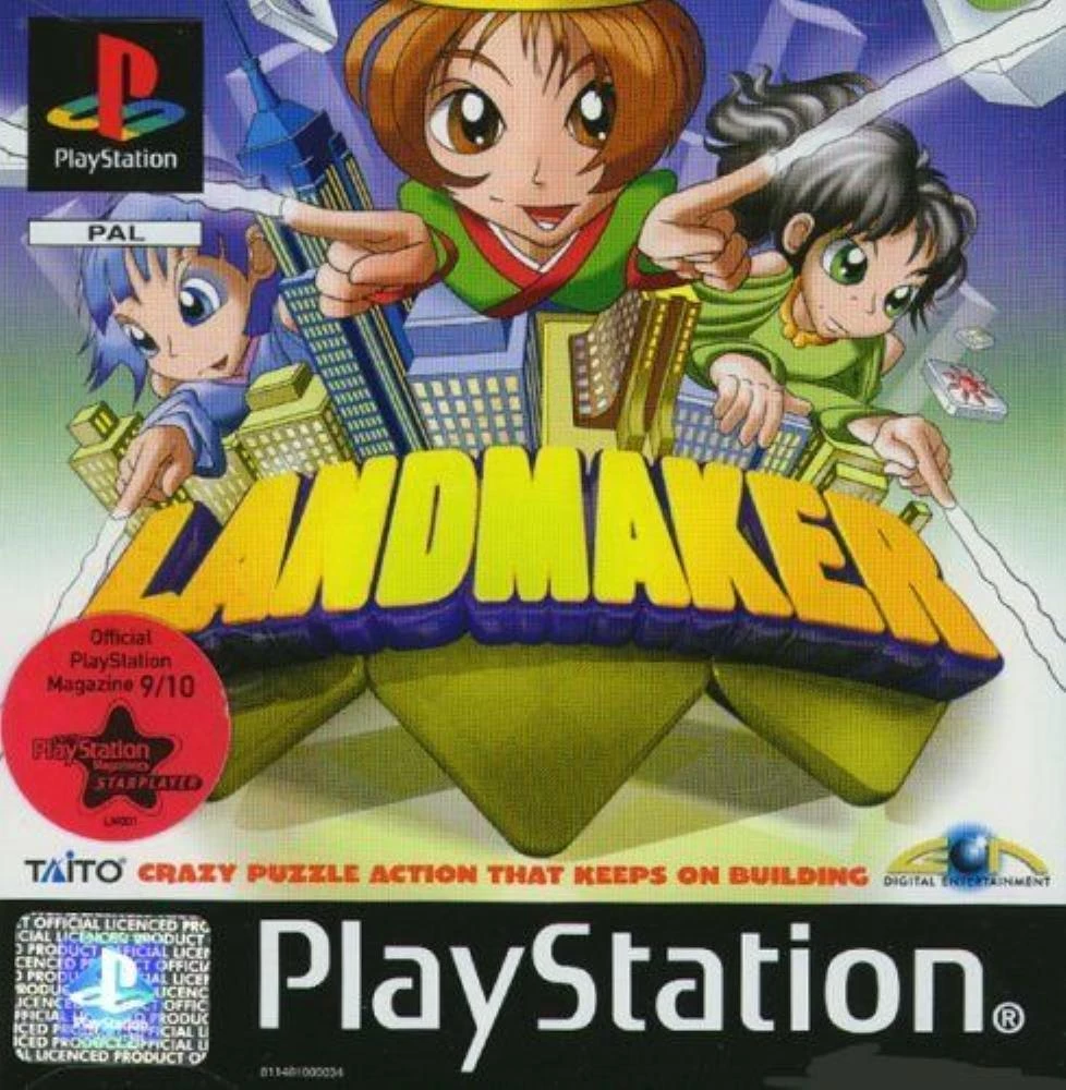 Landmaker (Sony PlayStation 1 2000) Video Game Quality Guaranteed Amazing Value