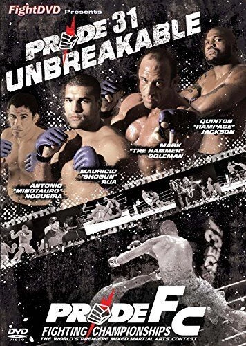 Pride 31 - Unbreakable DVD Sports (2009) Quinton Jackson Quality Guaranteed
