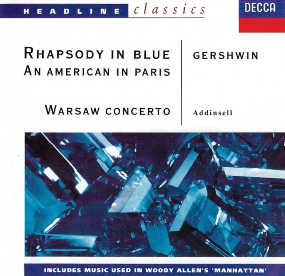George Gershwin - Rhapsody In Blue / An American In Paris / Warsaw Concerto CD