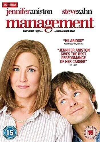 Management DVD Comedy (2010) Jennifer Aniston New Quality Guaranteed