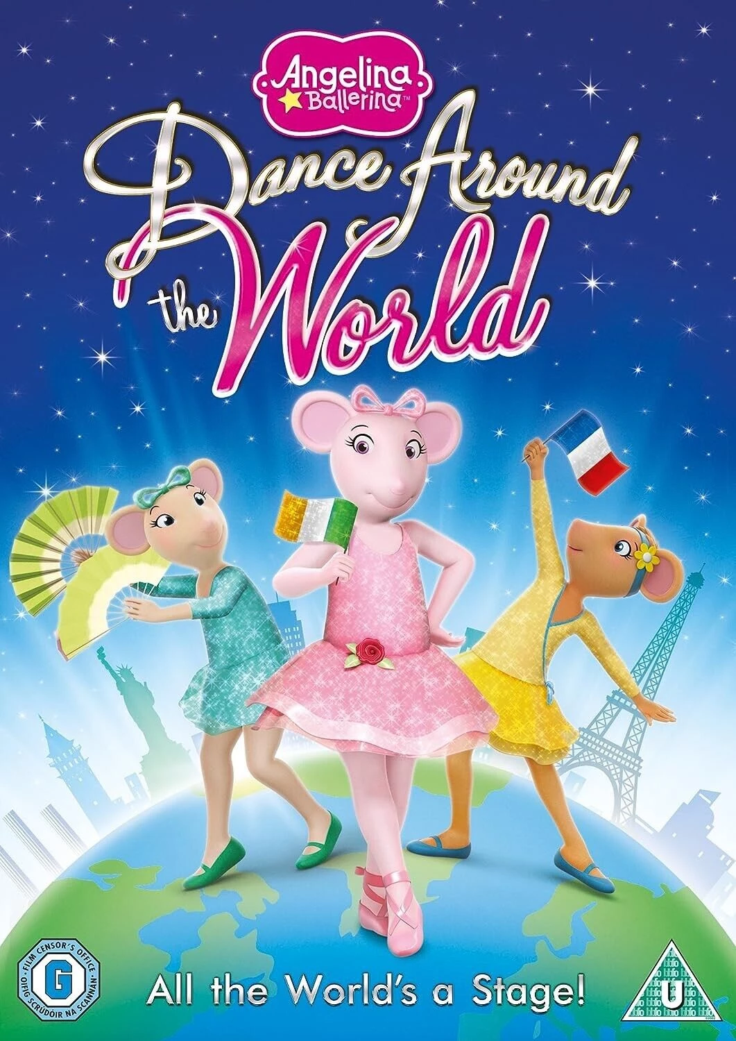 Angelina Ballerina: Dance Around the World DVD (2014) New Quality Guaranteed