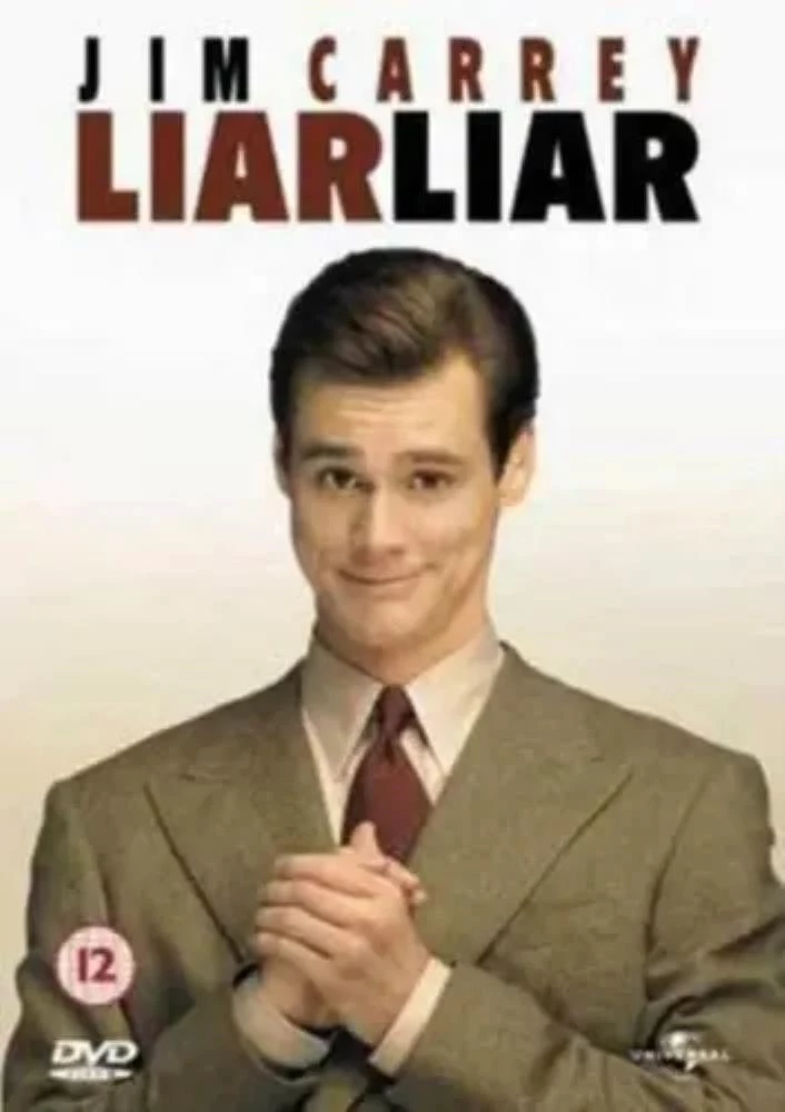 Liar Liar DVD (1997) Jim Carrey Quality Guaranteed Reuse Reduce Recycle