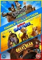 Family Triple Collection (Khumba, Jungle Safari, The Great Bear) DVD New
