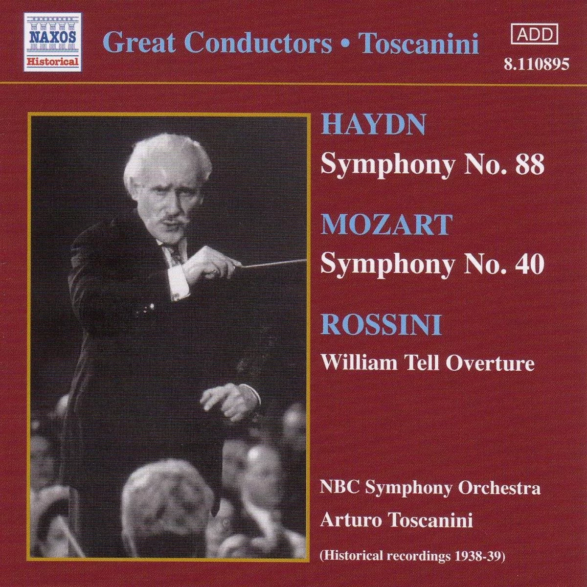 Arturo Toscanini - HAYDN: Symphony No. 88 / MOZART: Symphony No. 40 CD (2004)