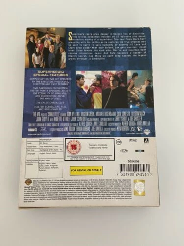 SMALLVILLE S2 DVD Television John Glover Quality Guaranteed Reuse Reduce Recycle