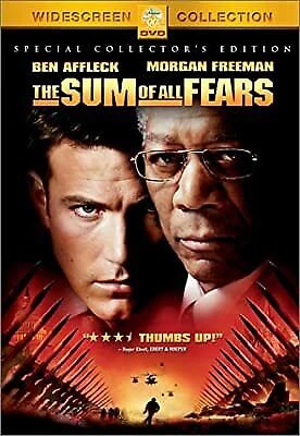The Sum Of All Fears Special Collector's Edition Region 1 DVD Drama