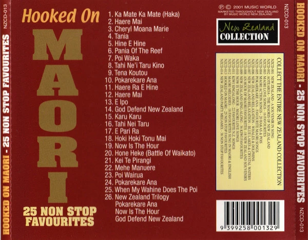 Aotearoa Maori Singers - Hooked On Maori - 25 Non Stop Favourites CD (2001)