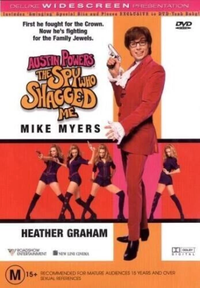 Austin Powers - The Spy Who Shagged Me DVD Comedy Quality Guaranteed