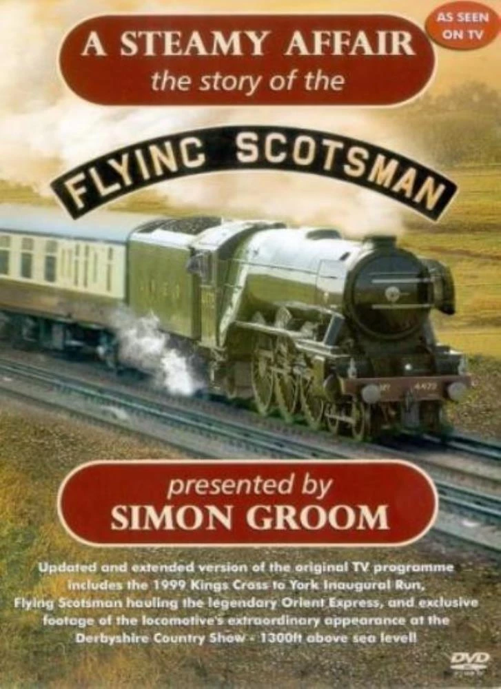 FLYING SCOTSMAN DVD Trains Simon Groom Quality Guaranteed Reuse Reduce Recycle