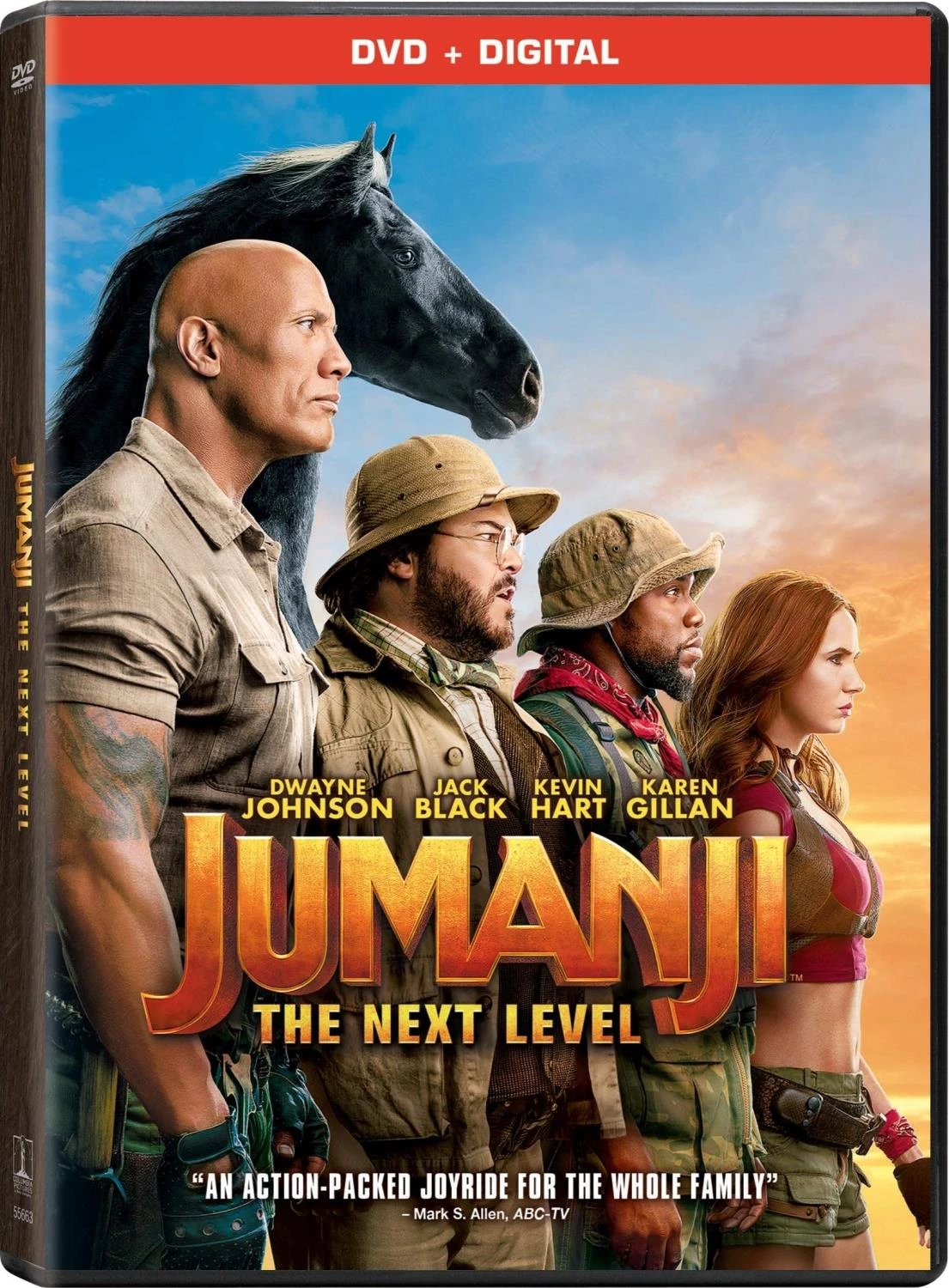 Jumanji: The Next Level DVD Adventure (2020) Karen Gillan Quality Guaranteed