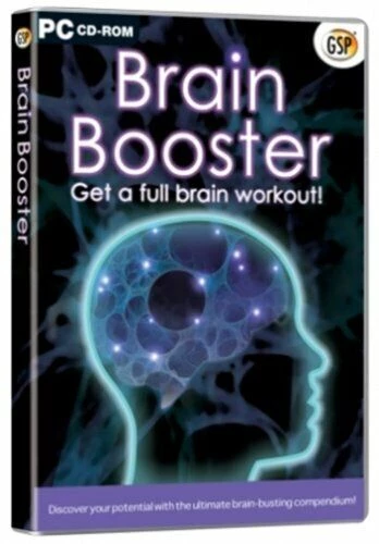 Brain Booster Games (Windows 98 N/A) Video Game Quality Guaranteed Amazing Value
