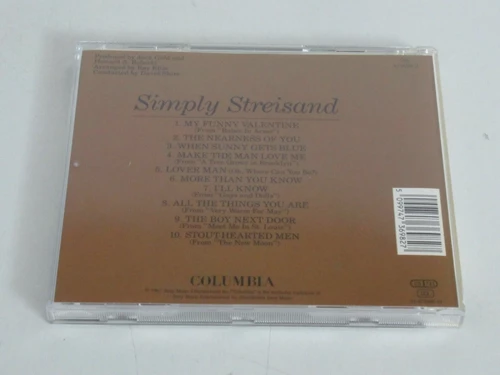 Barbra Streisand - SIMPLY STREISAND CD (2003) Audio Quality Guaranteed
