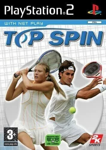 Top Spin (PlayStation2 2005) Video Game Quality Guaranteed Reuse Reduce Recycle