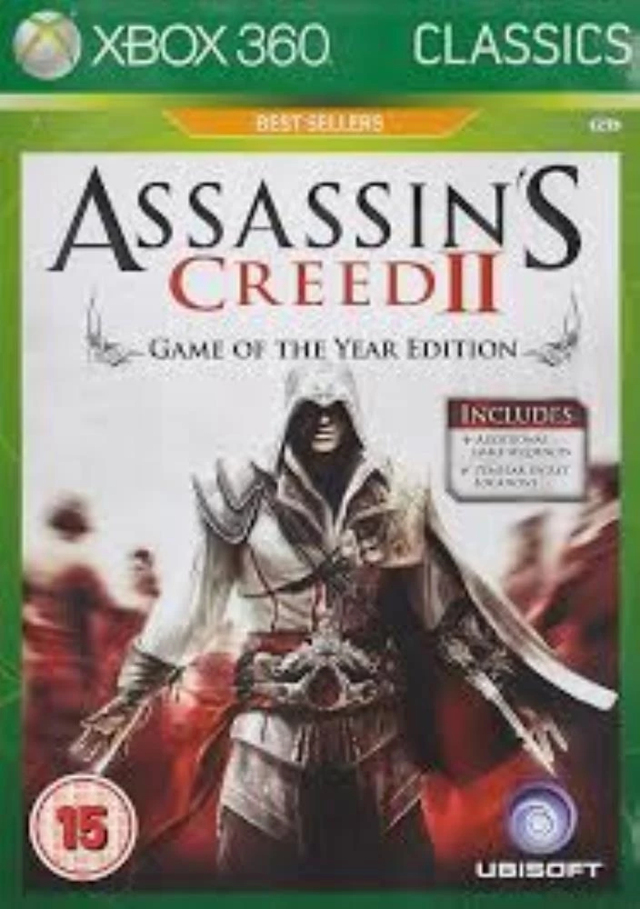 Assassin's Creed II (Microsoft Xbox 360 2020) New Video Game Quality Guaranteed