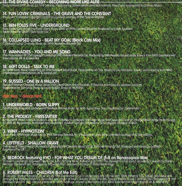 Various - Mad For It CD (1996) Audio Quality Guaranteed Reuse Reduce Recycle
