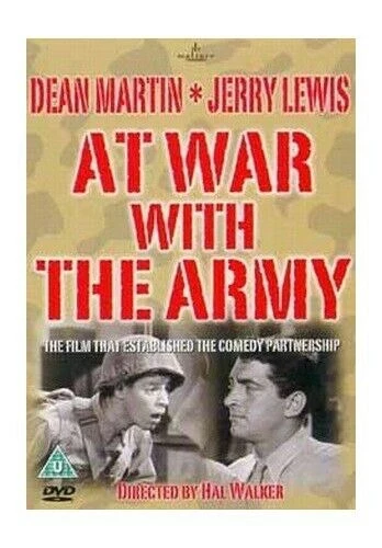 At War With The Army DVD Comedy Jerry Lewis Quality Guaranteed Amazing Value