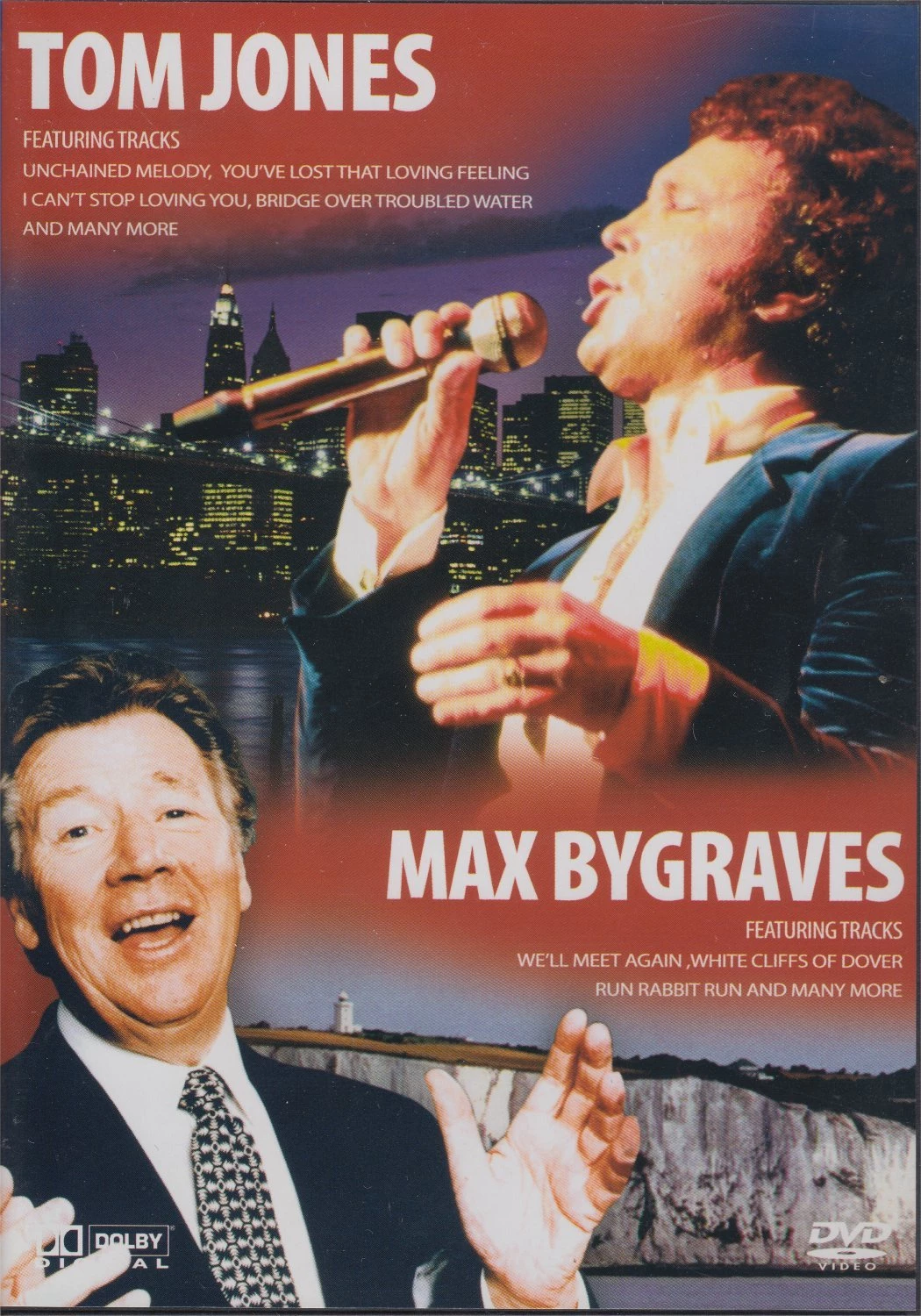 Tom Jones & Max Bygraves DVD Music Tom Jones Quality Guaranteed Amazing Value
