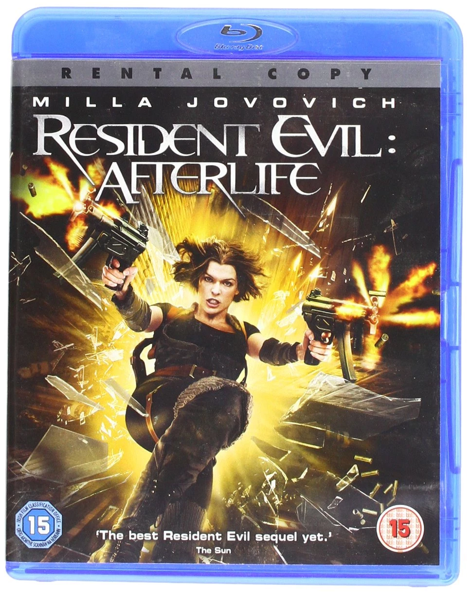 Resident Evil: Afterlife Blu-ray (2011) Sienna Guillory Quality Guaranteed