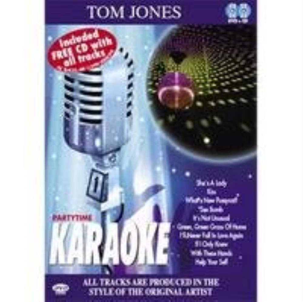 Partytime Karaoke - Tom Jones CD (N/A) Audio Quality Guaranteed Amazing Value