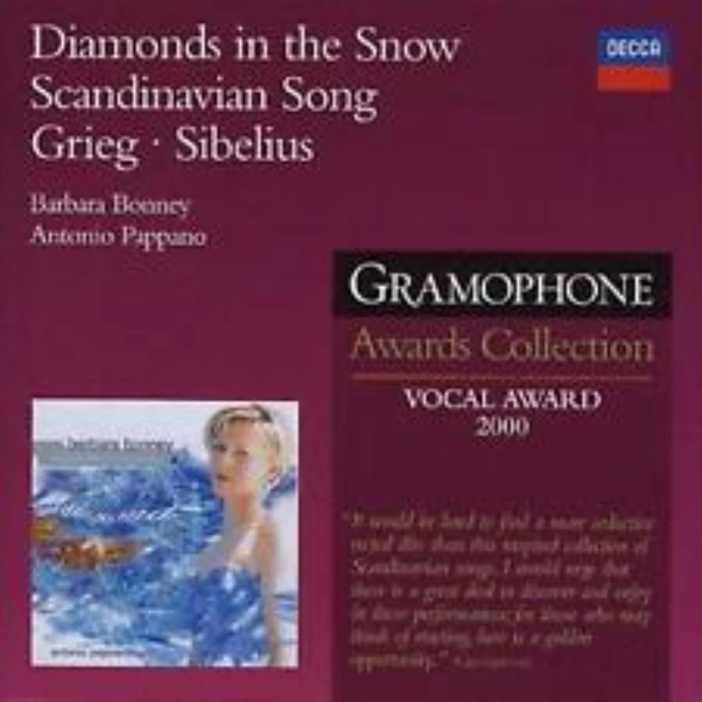 Barbara Bonney - Diamonds In The Snow: Scandinavian Songs CD (2005) Audio