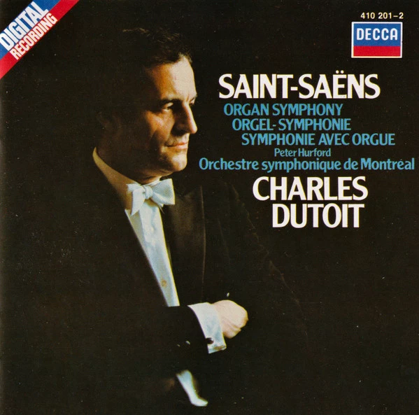 Camille Saint-Saëns - Organ Symphony CD (1990) Audio Quality Guaranteed