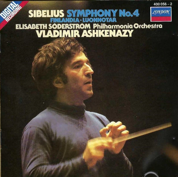 Jean Sibelius - Symphony No. 4 • Finlandia • Luonnotar CD (1981) Audio