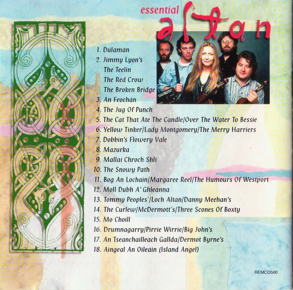 Altan - Essential Altan CD (1997) Audio Quality Guaranteed Reuse Reduce Recycle
