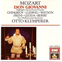 Wolfgang Amadeus Mozart - Don Giovanni - Highlights CD (1987) Audio
