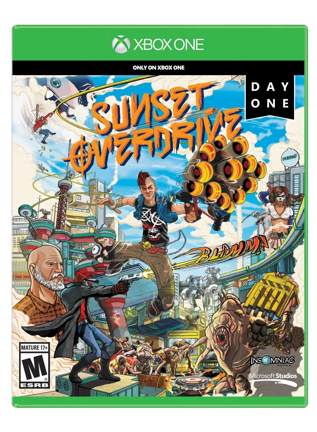 Sunset Overdrive (Microsoft Xbox One 2014) Video Game Quality Guaranteed