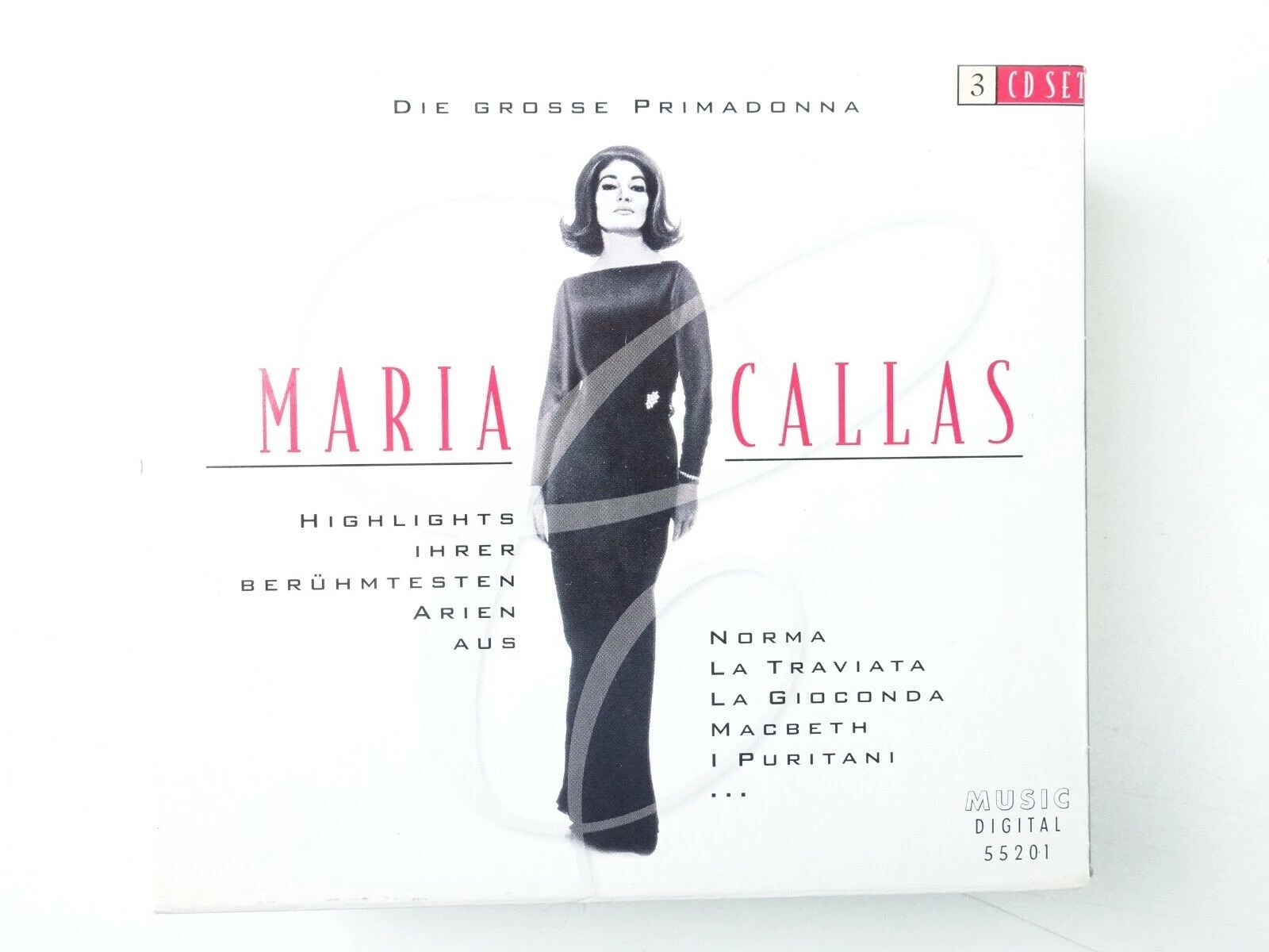 Maria Callas - Maria Callas Die grosse Primadonna CD (1999) Audio Amazing Value