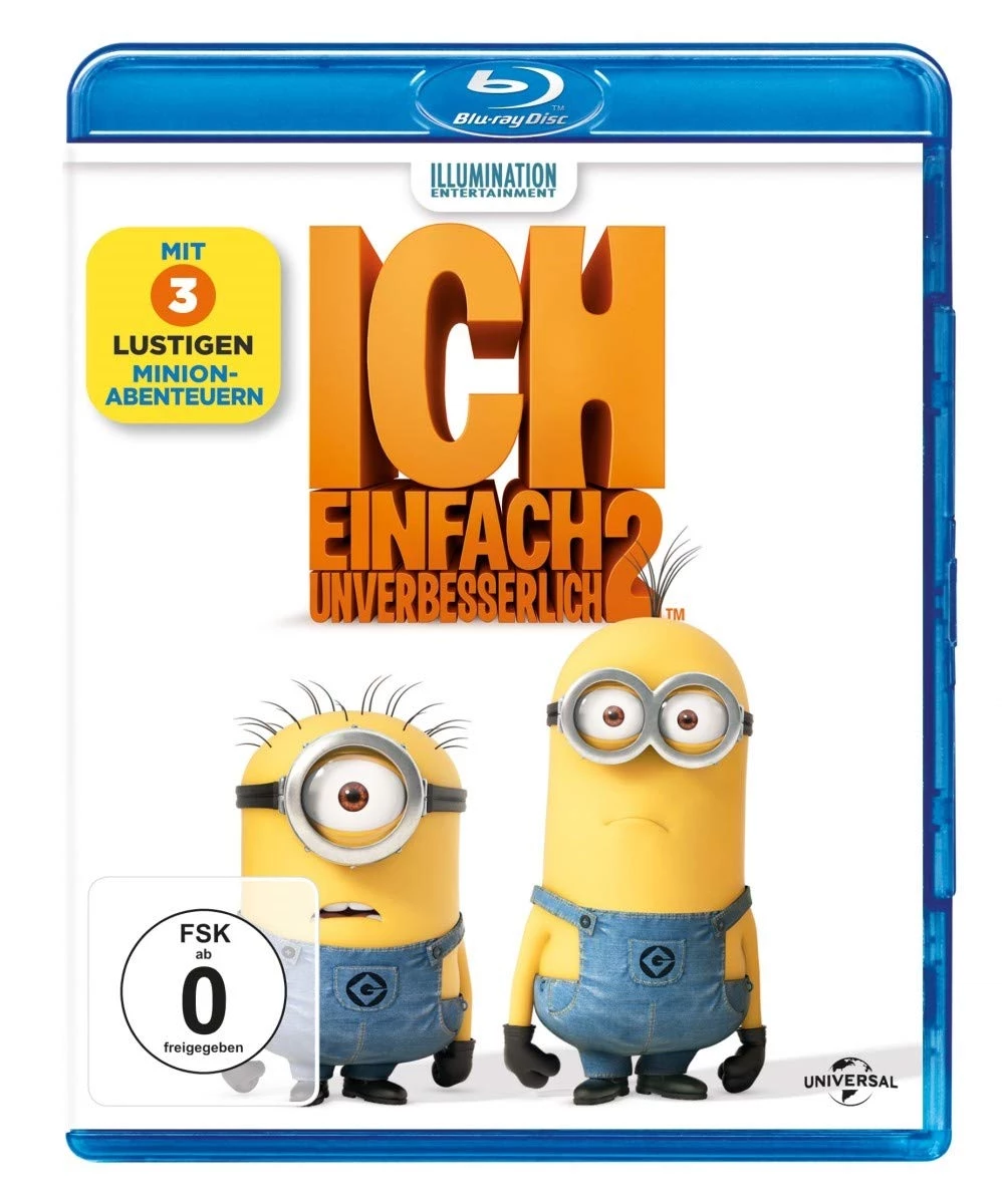 Despicable Me 2 Blu-ray (2013) Quality Guaranteed Reuse Reduce Recycle