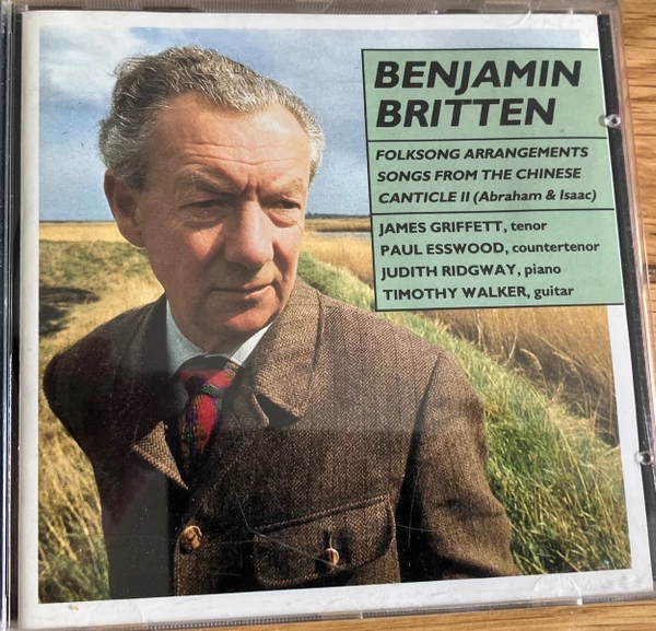 Benjamin Britten - CD (1993) Audio Quality Guaranteed Reuse Reduce Recycle