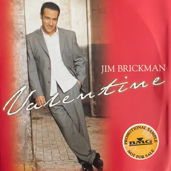 Jim Brickman - Valentine CD (2002) Audio Quality Guaranteed Reuse Reduce Recycle