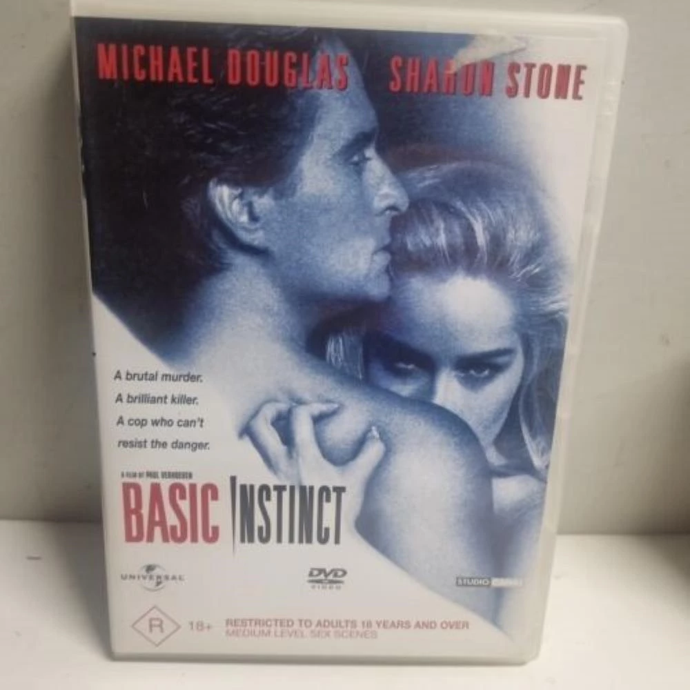 Basic Instinct DVD Thriller & Mystery (1992) Michael Douglas Quality Guaranteed