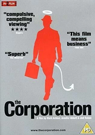 The Corporation DVD Documentary (2006) Mikela Jay New Quality Guaranteed