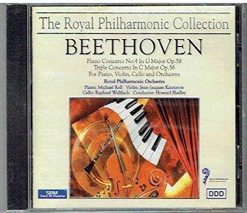 bethoven - Piano Concerto 4 / Triple Concerto CD (1996) Audio Quality Guaranteed