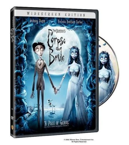 Corpse Bride DVD Animation & Anime (2006) Quality Guaranteed Amazing Value